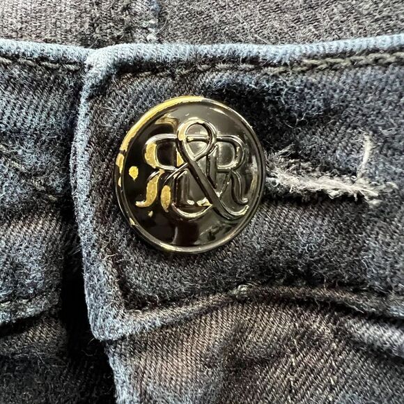 Rock & Republic Kasandra Bootcut Jeans Womens 12M Blue Denim Cotton Blend Casual - Picture 6 of 9